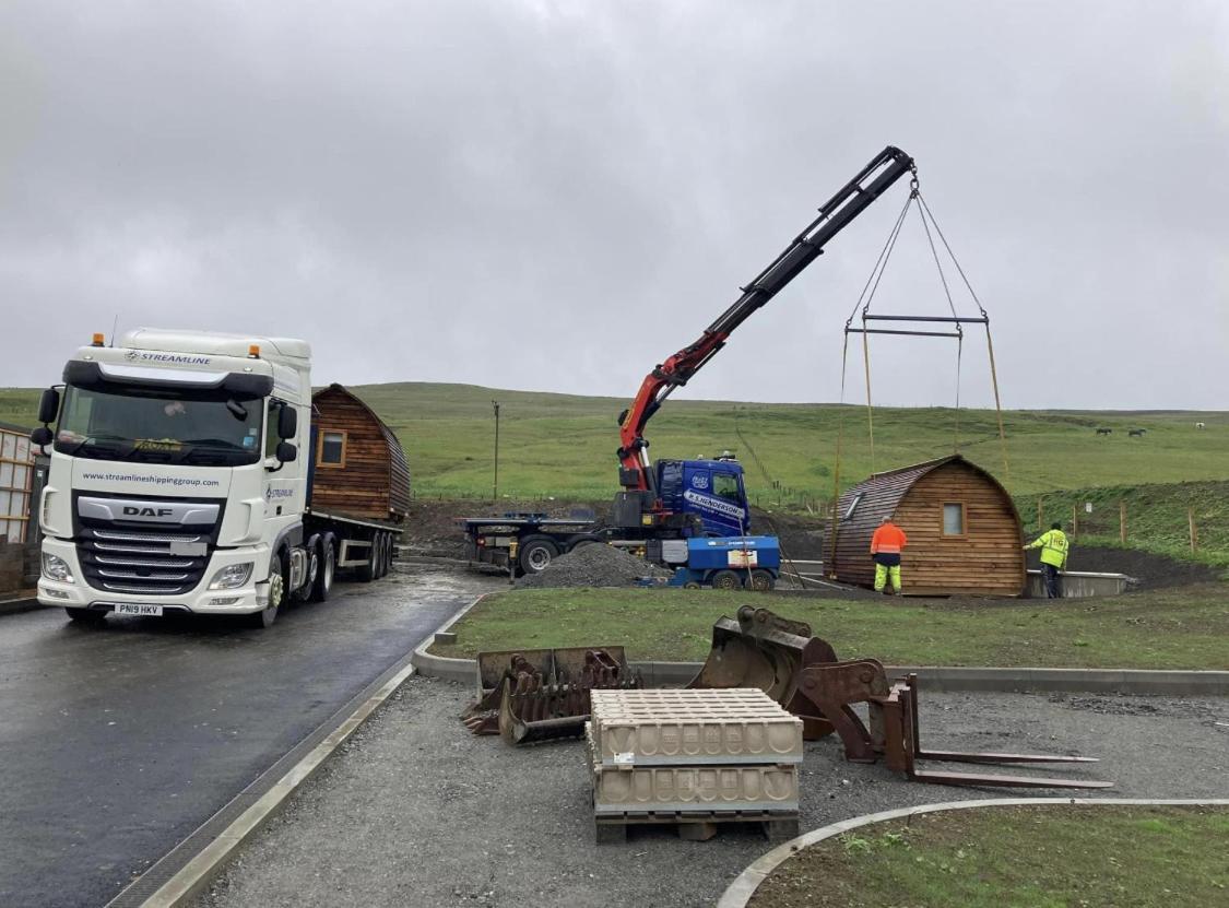 Scalloway Caravan Park Ngoại thất bức ảnh